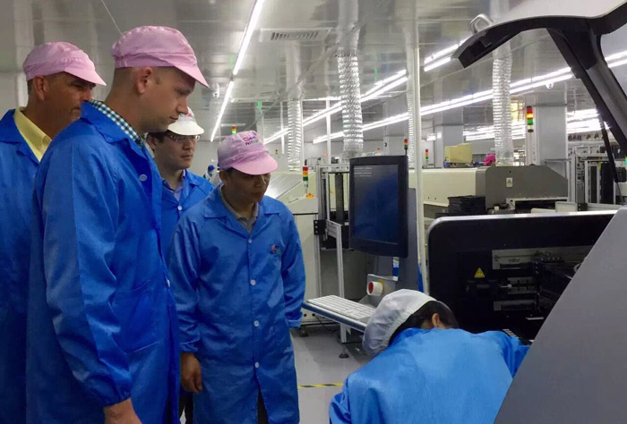 世界500强能源巨头E.ON走访靖邦工厂，为靖邦代言